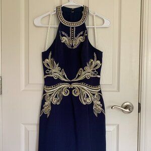 Lilly Pulitzer Benita Shift Dress, True Navy, size 0 NWT